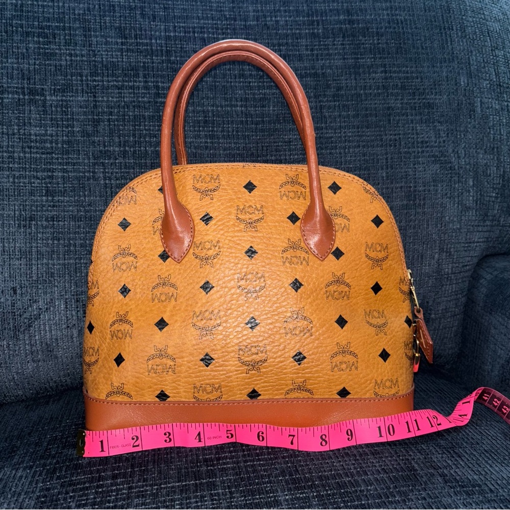 MCM cognac alma handbag - Picture 4 of 11
